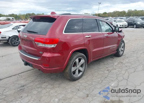 2014 Jeep Grand Cherokee Overland из США, поврежденный, VIN 1C4RJFCT3EC211860